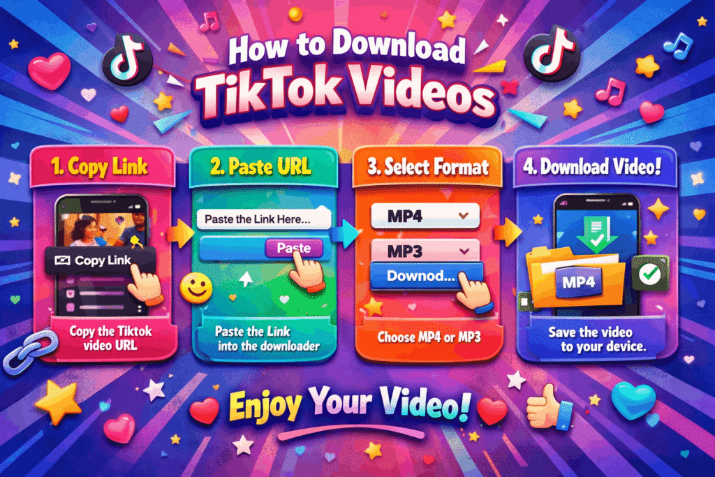 LoveTik How to download TikTok videos